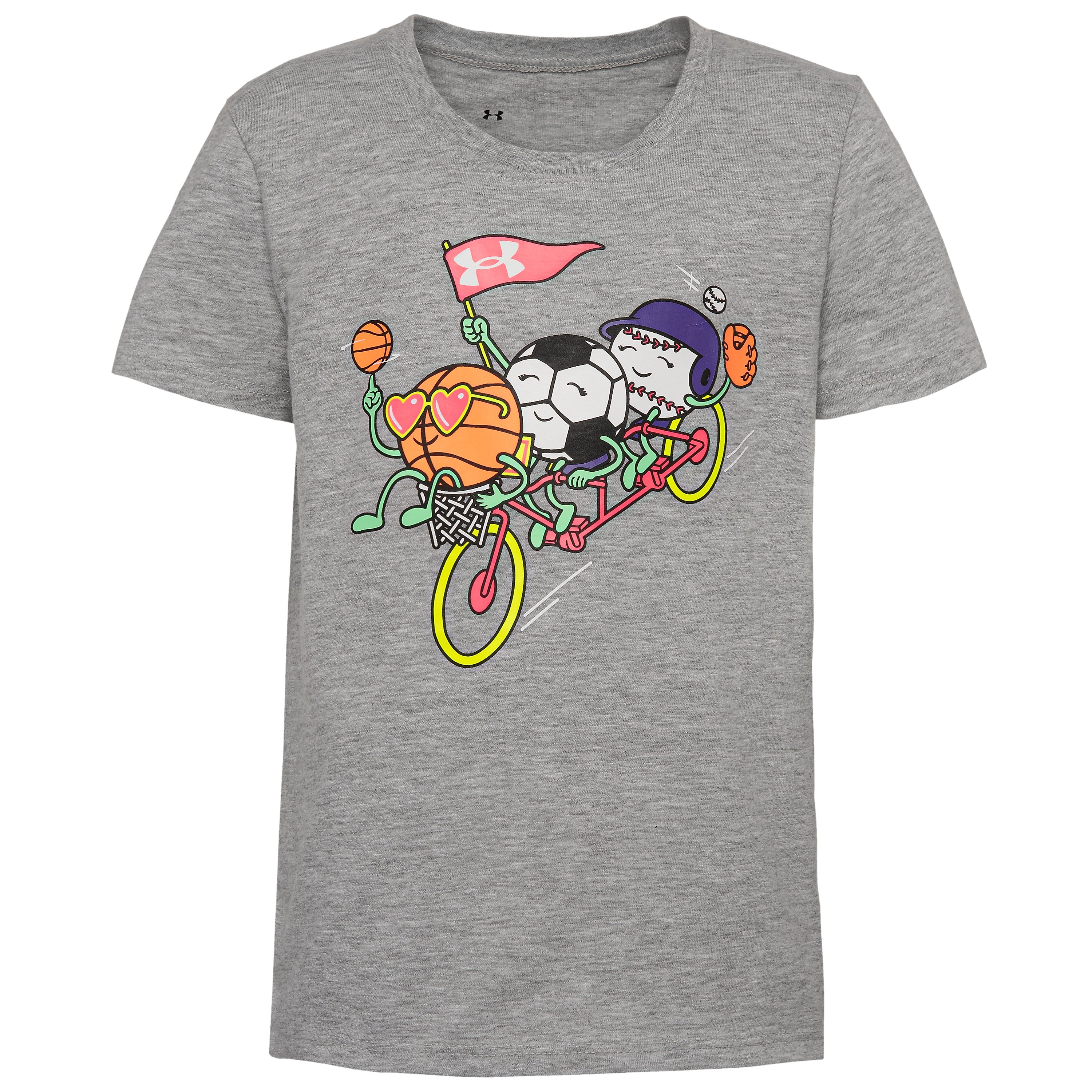 Girls' Toddler UA Tandem Team Short Sleeve
