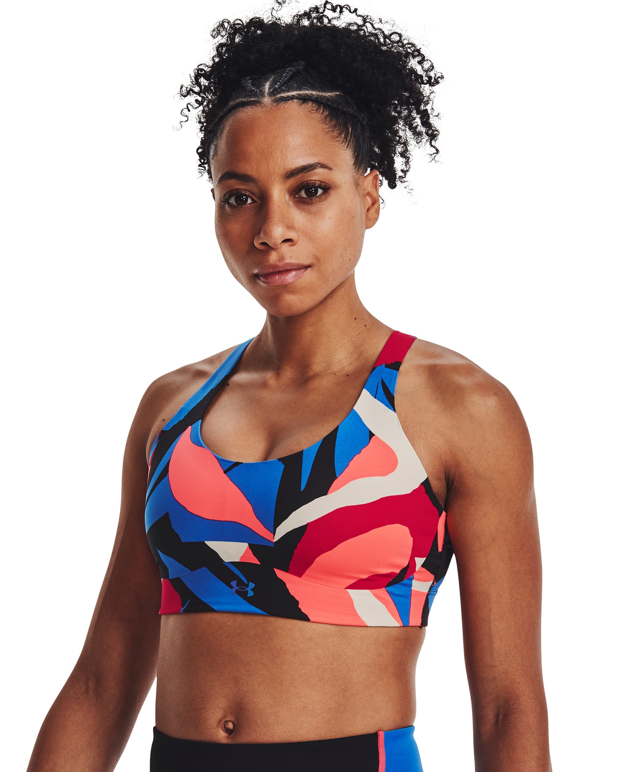 Women's UA SmartForm RUSH™ Mid Printed Sports Bra