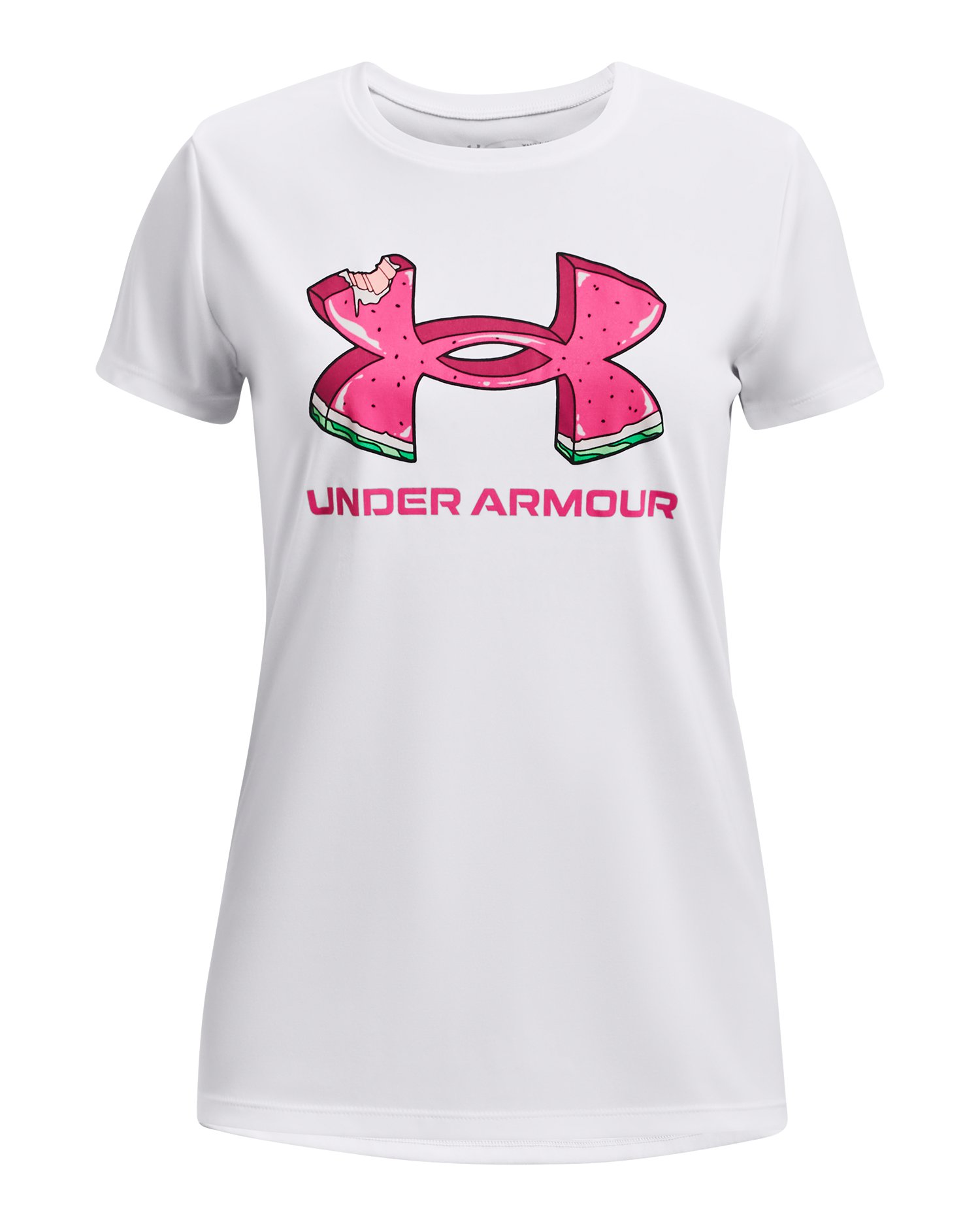 Girls' UA Tech™ Sportstyle Solid Short Sleeve