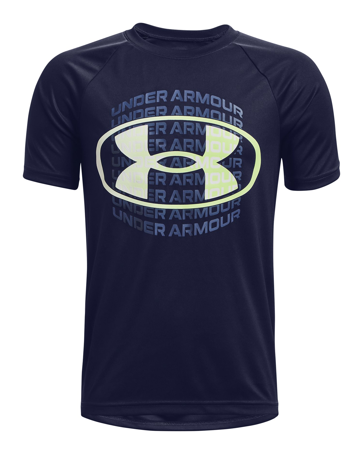 Boys' UA Tech™ Gradient Wordmark Short Sleeve