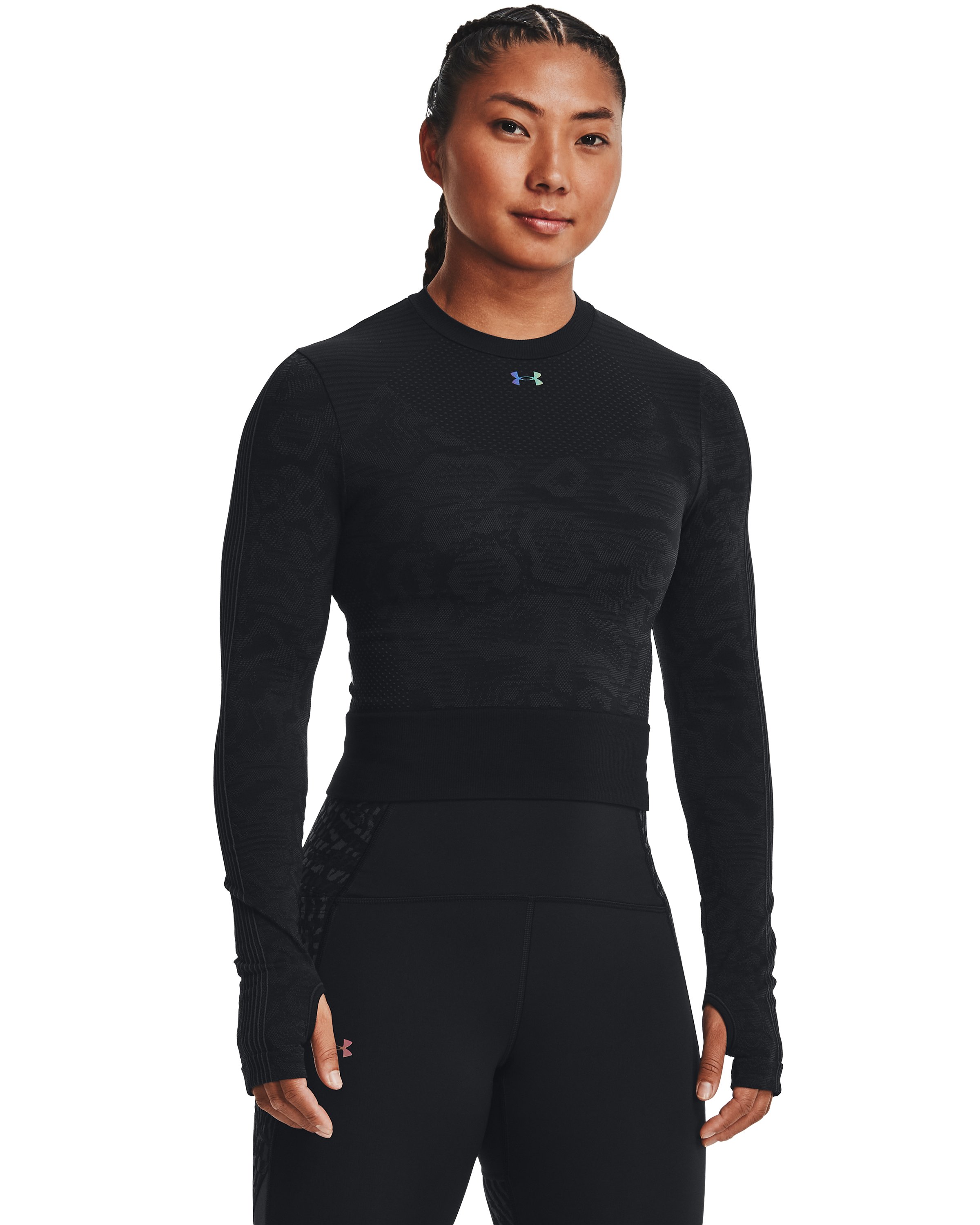 Women's UA RUSH™ HeatGear® Seamless Long Sleeve