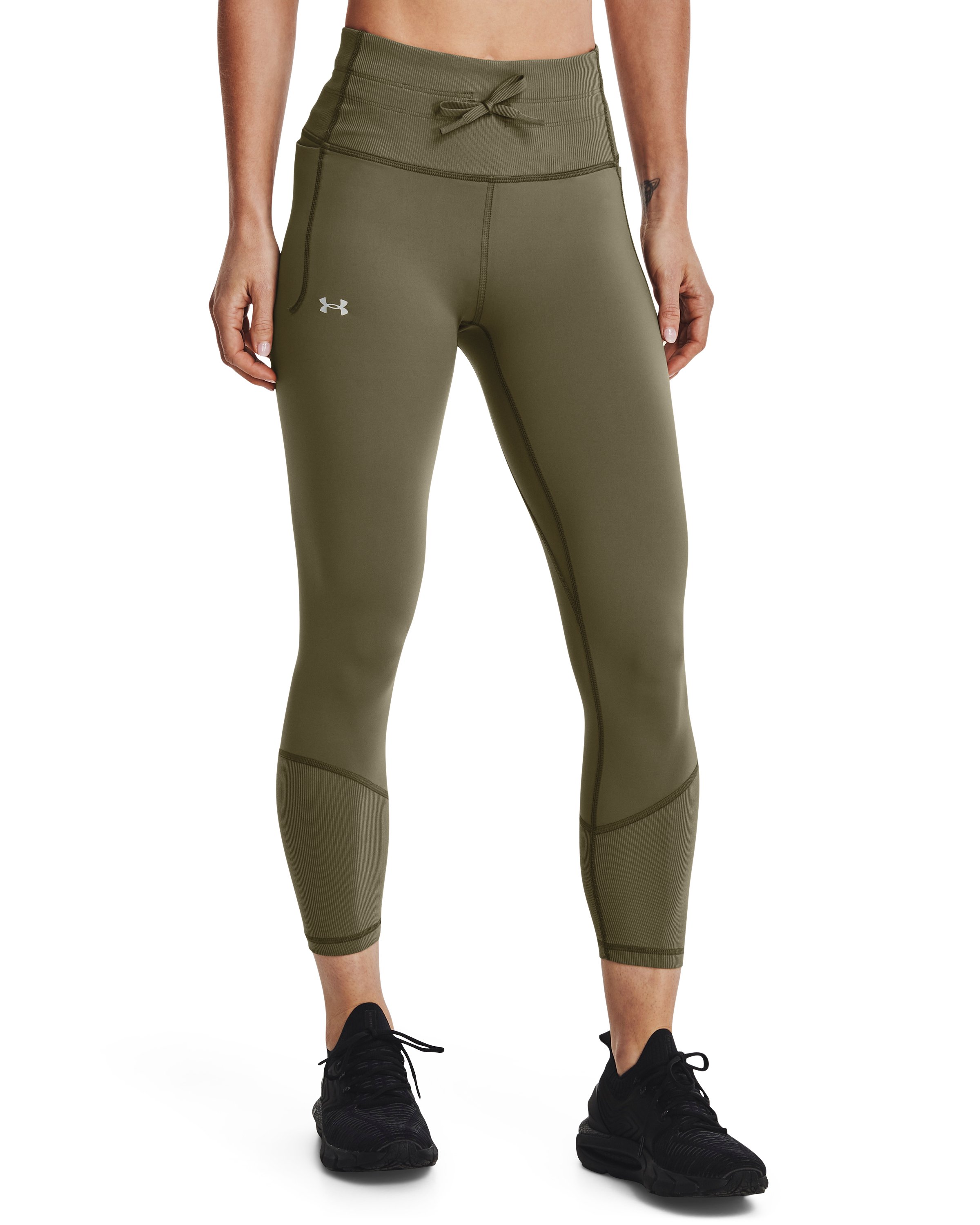 Women's UA Meridian Rib Waistband Ankle Leggings