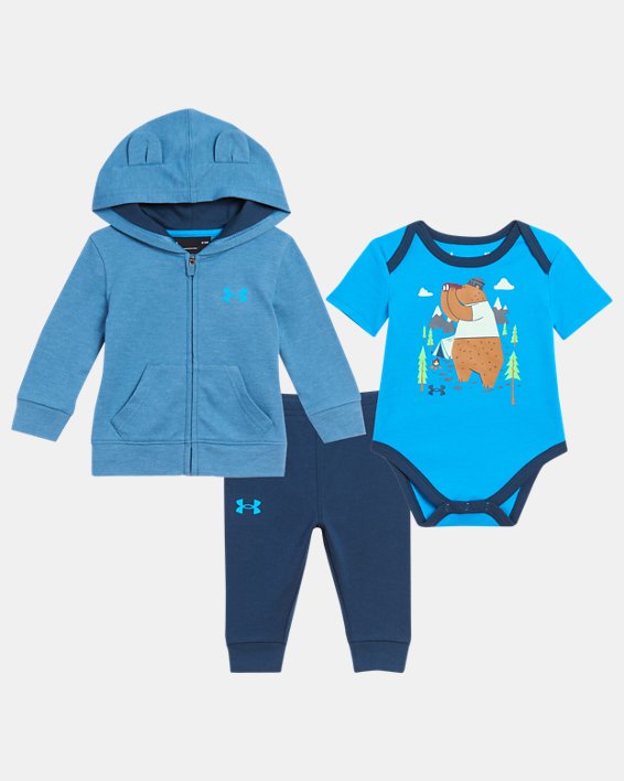Boys' Newborn UA Bear Sighting 3-Piece Set