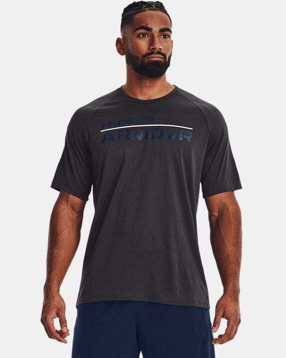Men's UA Tech™ 2.0 Wordmark Short Sleeve