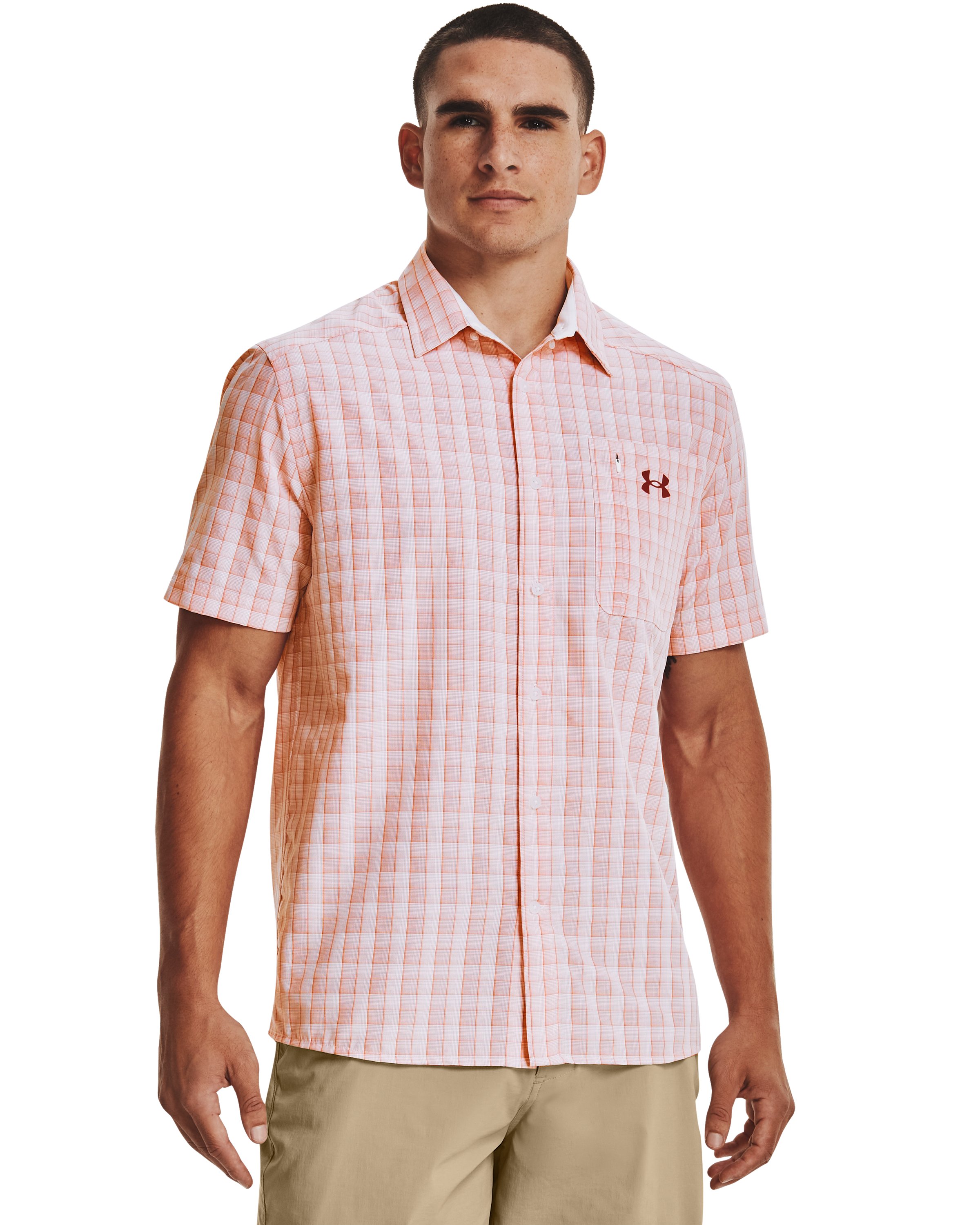 Men's UA Drift Tide 2.0 Plaid Short Sleeve