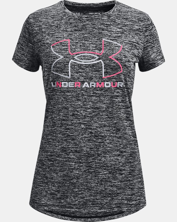 Girls' UA Tech™ Big Logo Twist Short Sleeve