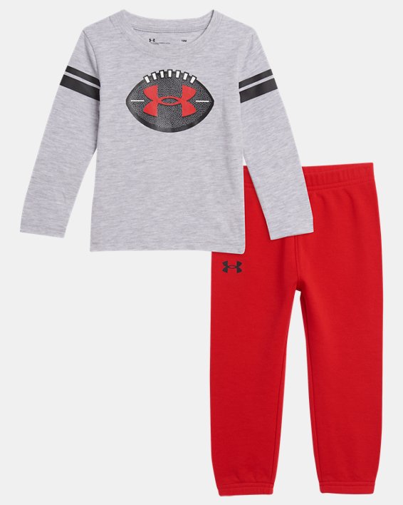 Boys' Toddler UA Football Logo 2-Piece Set