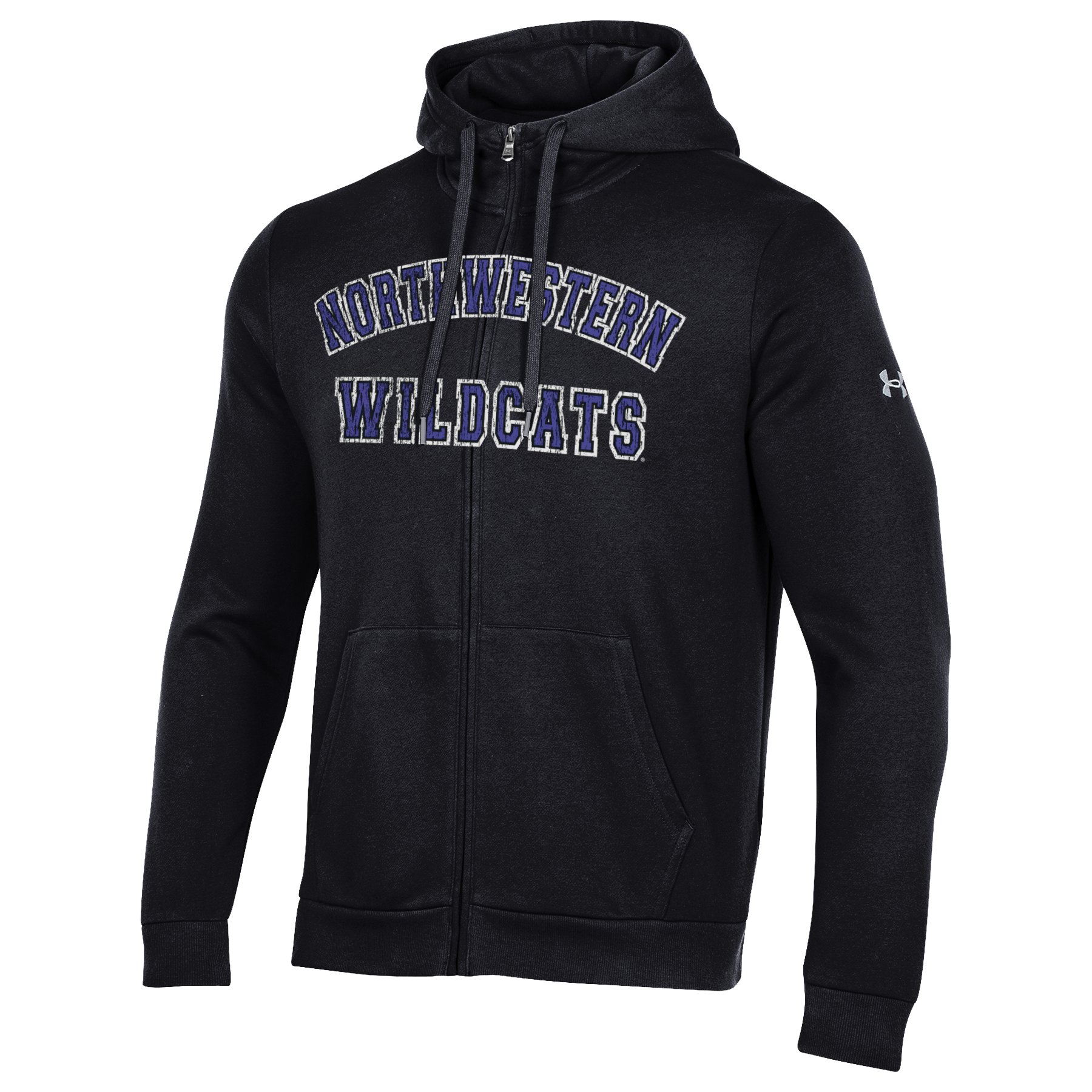 Men's UA All Day Fleece Collegiate Sideline Full-Zip Hoodie