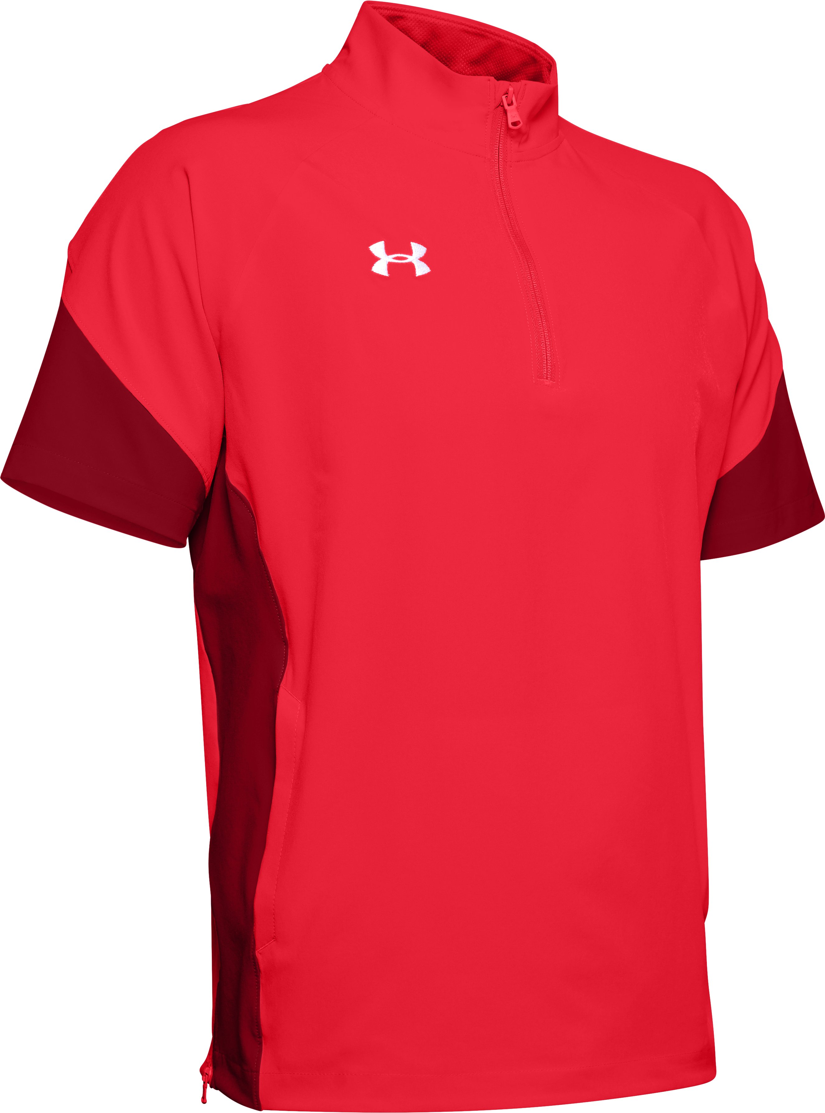 Men's UA Squad Coach's Short Sleeve ¼ Zip