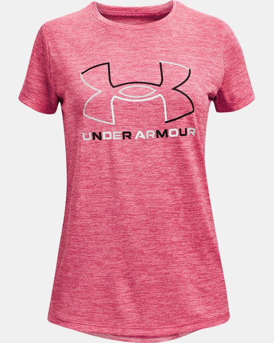Girls' UA Tech™ Big Logo Twist Short Sleeve