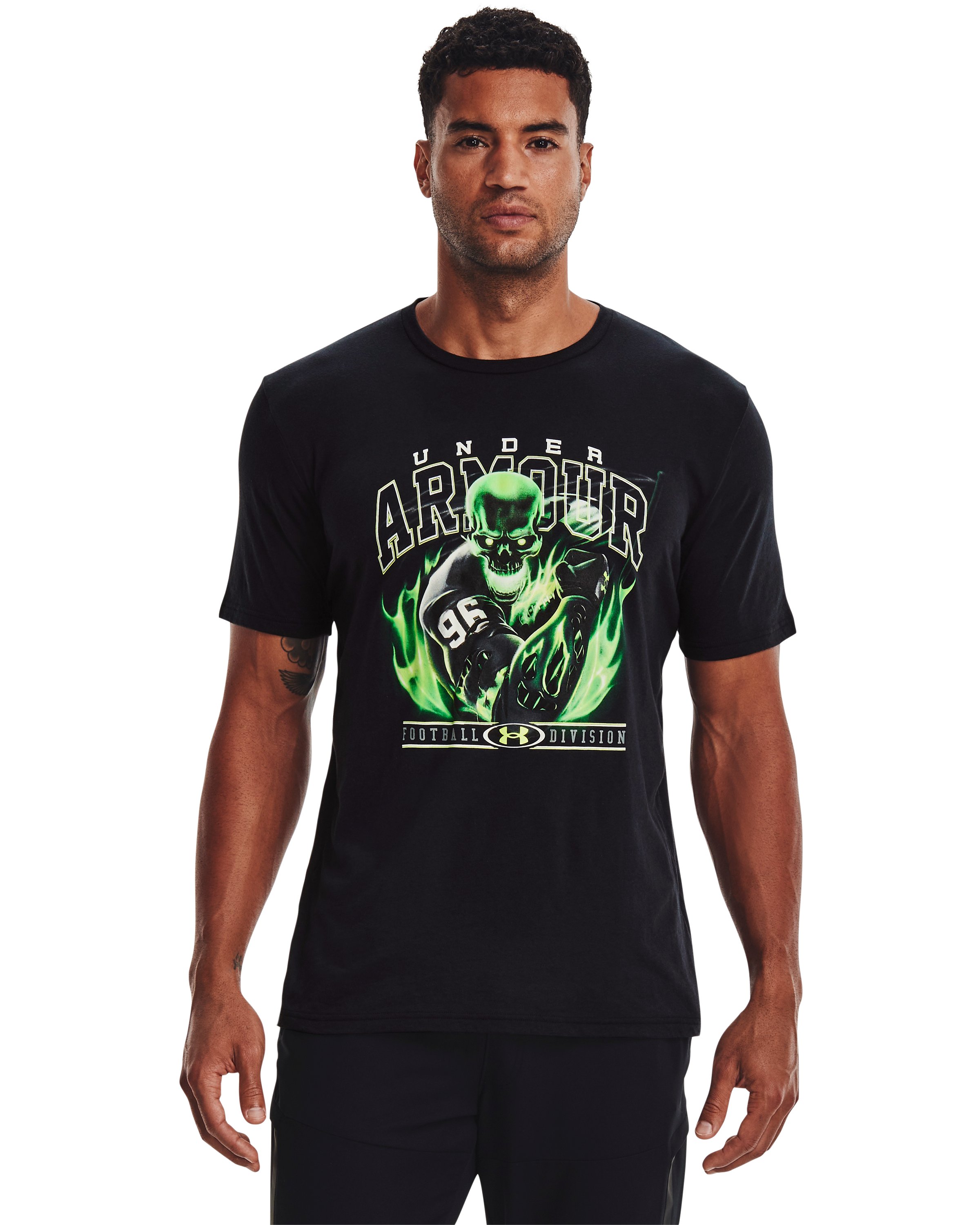 Men's UA Football Slime Short Sleeve