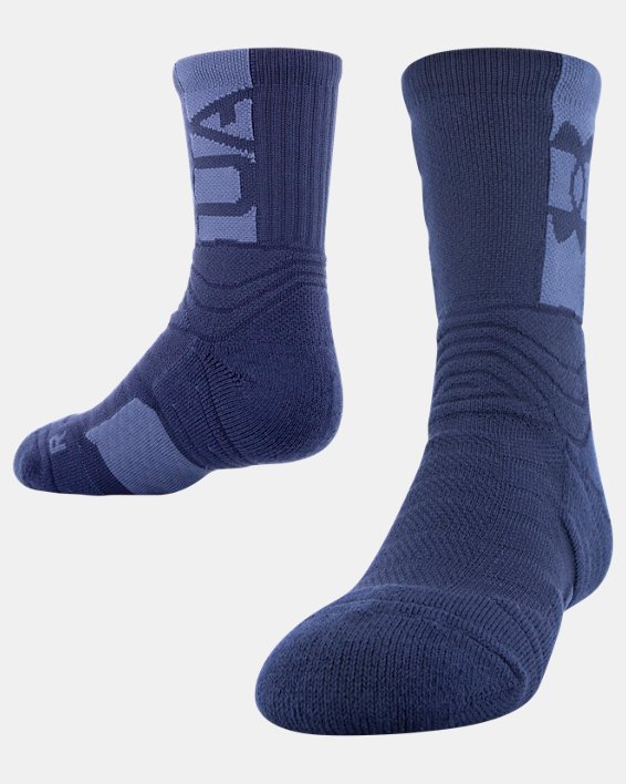 Youth UA Playmaker Crew Socks