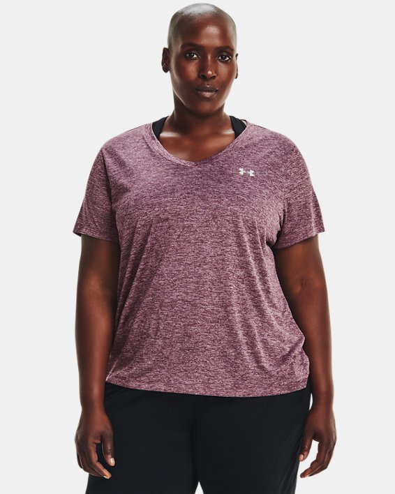 Women's UA Tech™ Twist V-Neck Short Sleeve