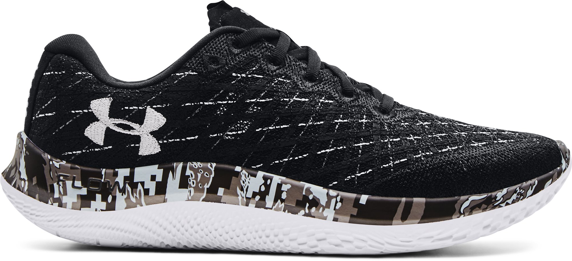 Men's UA Flow Velociti Wind Reflect Camo Running Shoes
