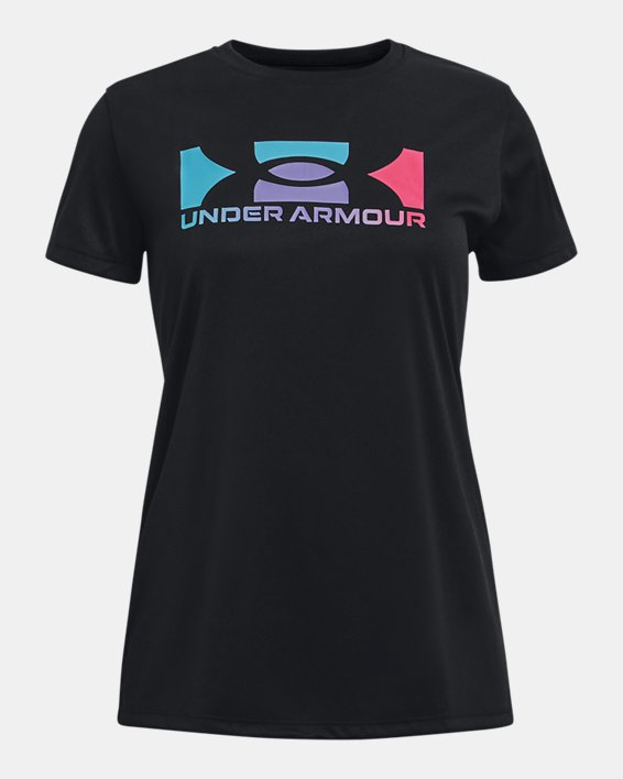 Girls' UA Tech™ Box Logo Short Sleeve