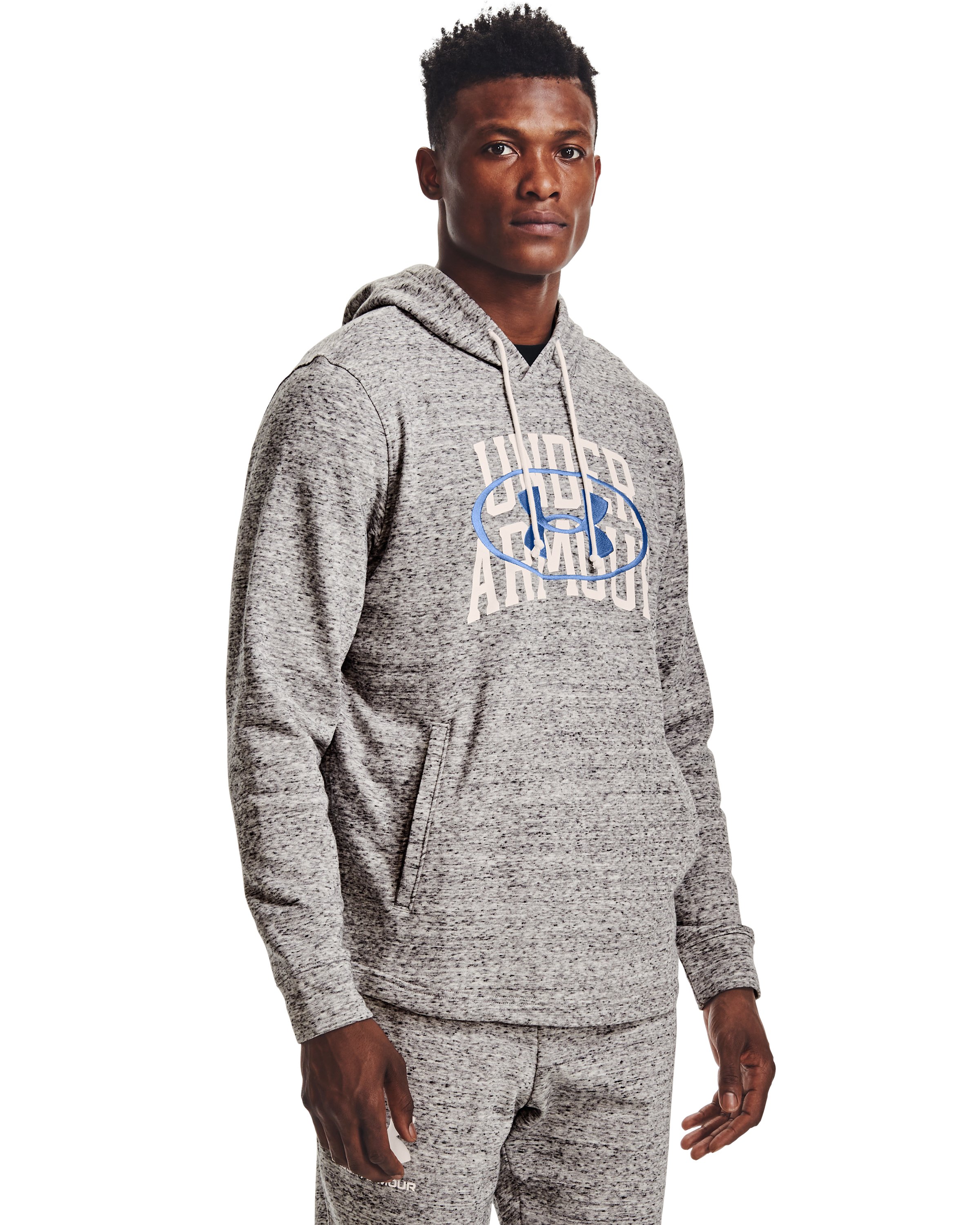 Men's UA Rival Terry Lockertag Overlap Hoodie