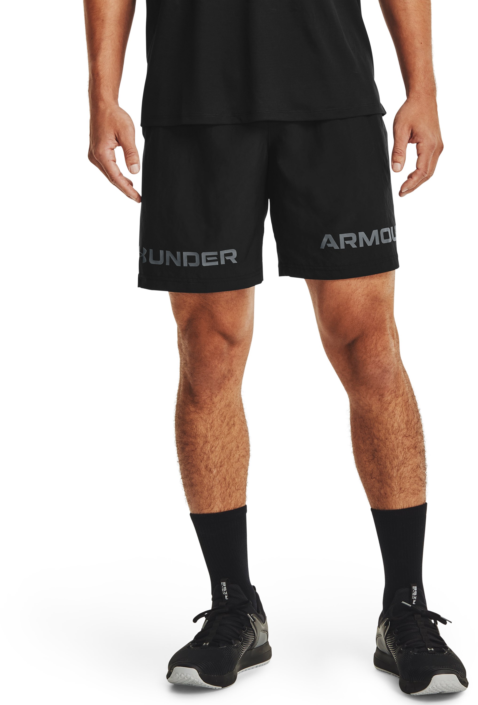 Men's UA Woven Graphic Wordmark Shorts