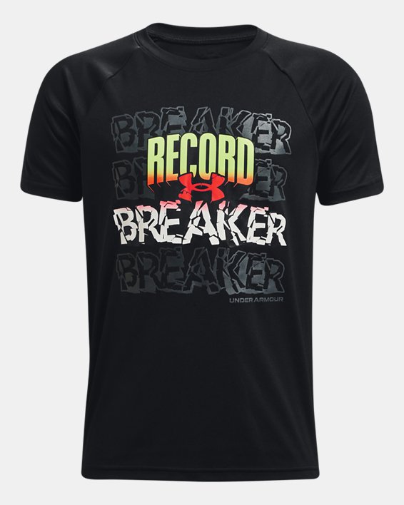 Boys' UA Tech™ Record Breaker Short Sleeve