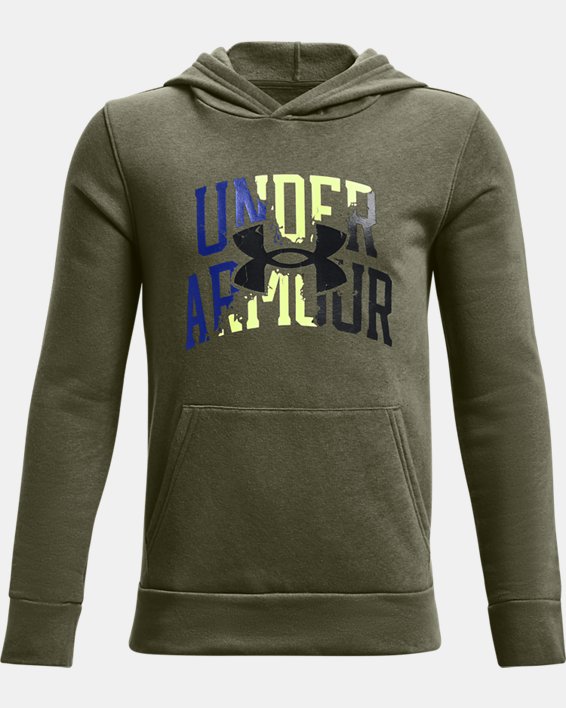 Boys' UA Rival Fleece Layers Hoodie