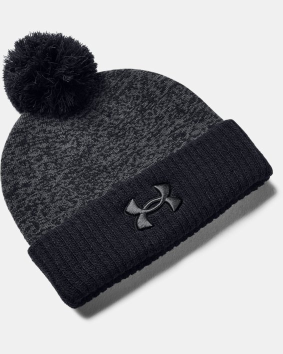 Boys' UA Big Logo Pom Beanie