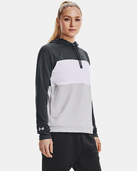 Women's UA Qualifier Fleece Blocked Hoodie