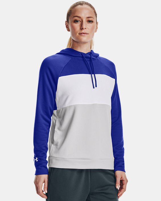 Women's UA Qualifier Fleece Blocked Hoodie