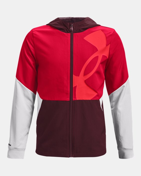 Boys' UA Legacy Windbreaker Graphic Jacket