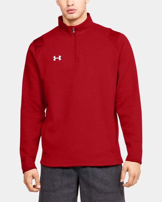 Men's UA Hustle Fleece ¼ Zip