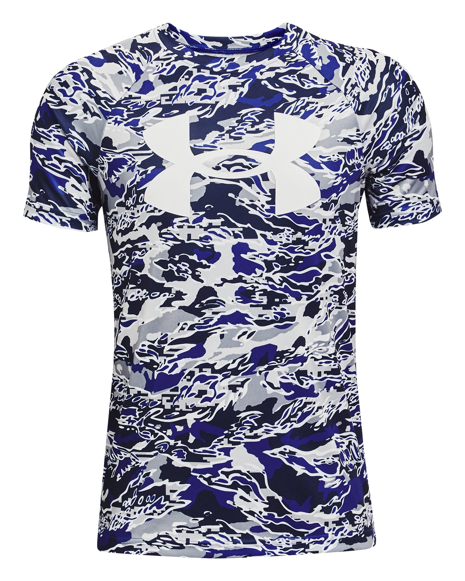 Boys' UA Tech™ Big Logo Printed Short Sleeve
