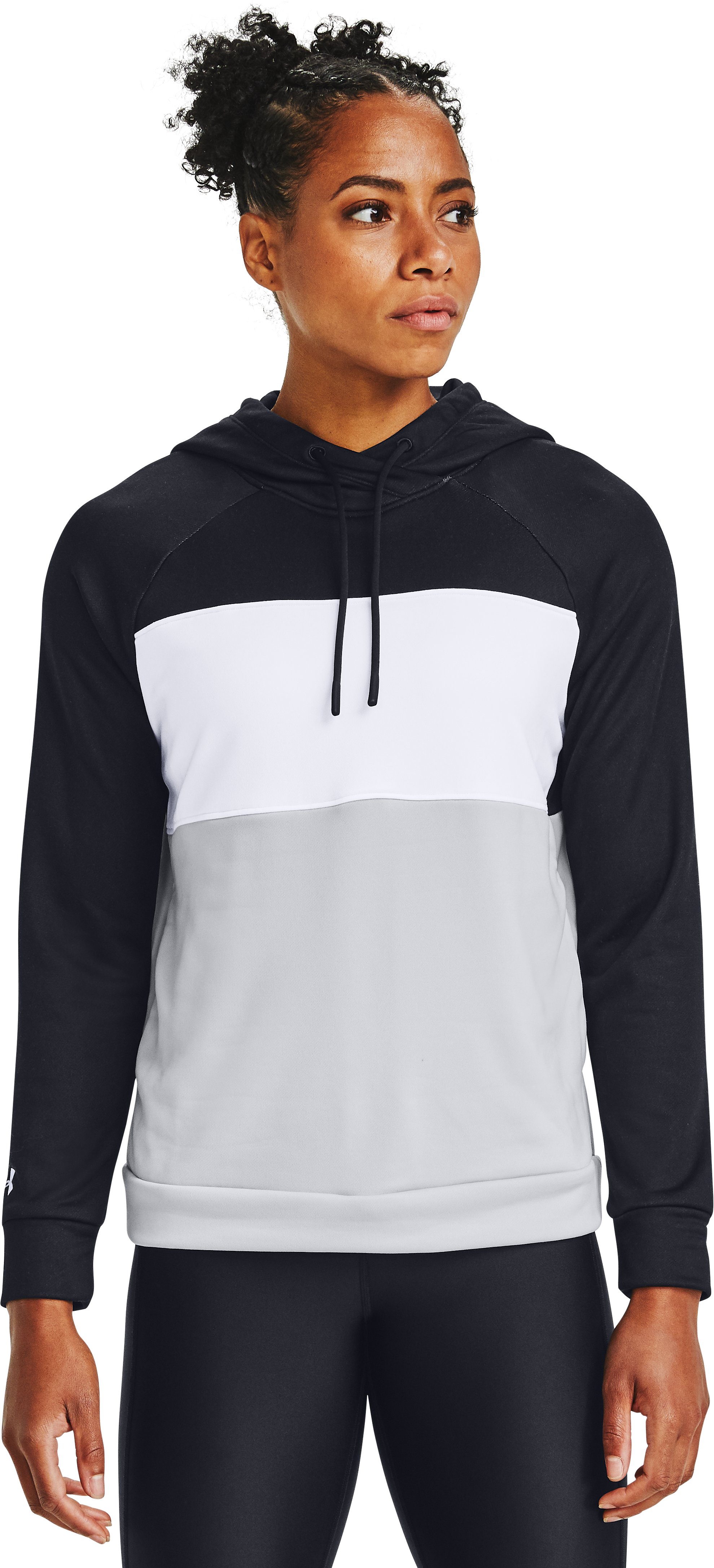 Women's UA Qualifier Fleece Blocked Hoodie