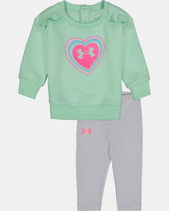 Girls' Infant UA Rainbow Heart Set
