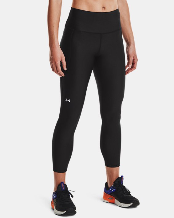 Women's HeatGear® Armour No-Slip Waistband Ankle Leggings