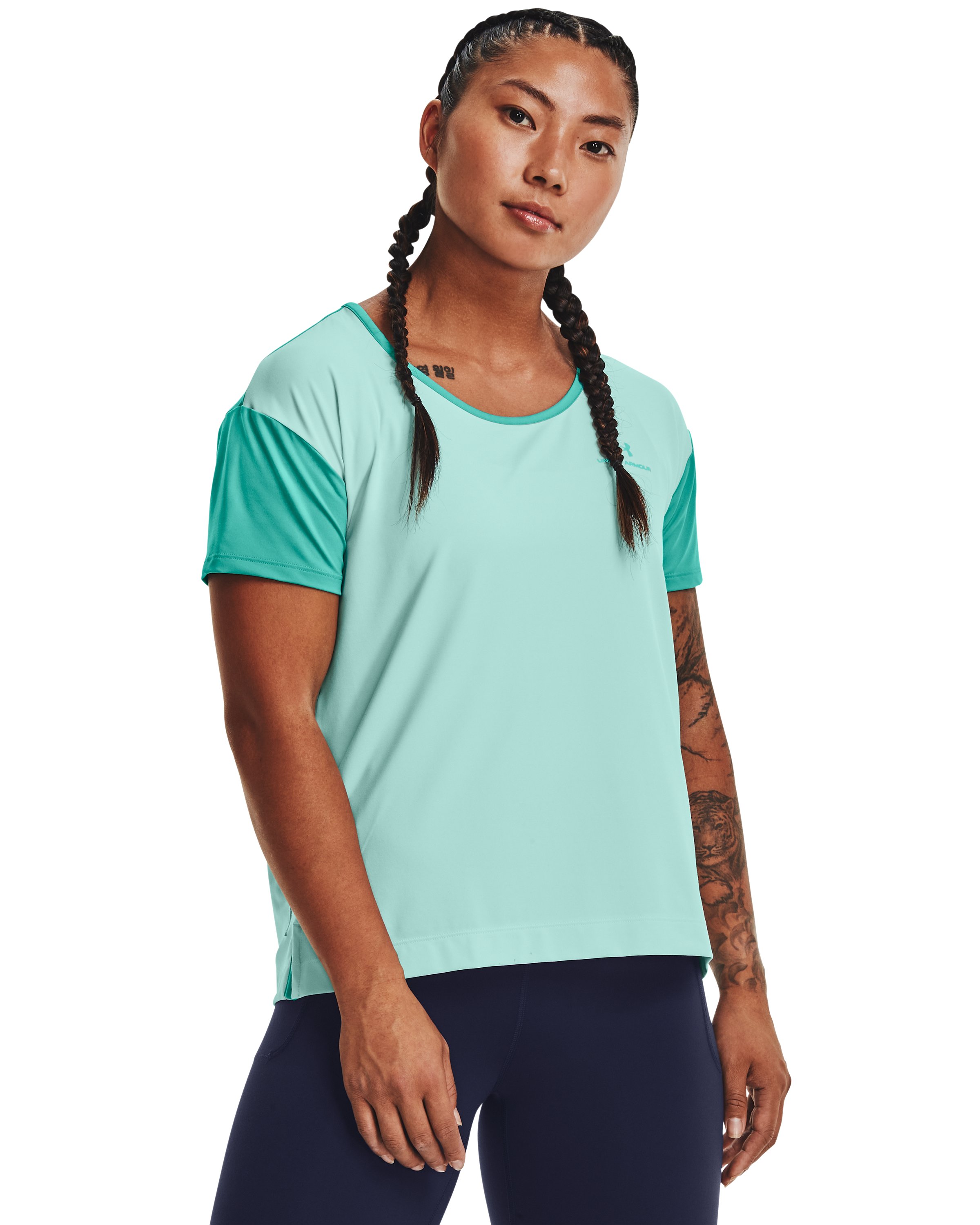 Women's UA RUSH™ Energy Colorblock Short Sleeve