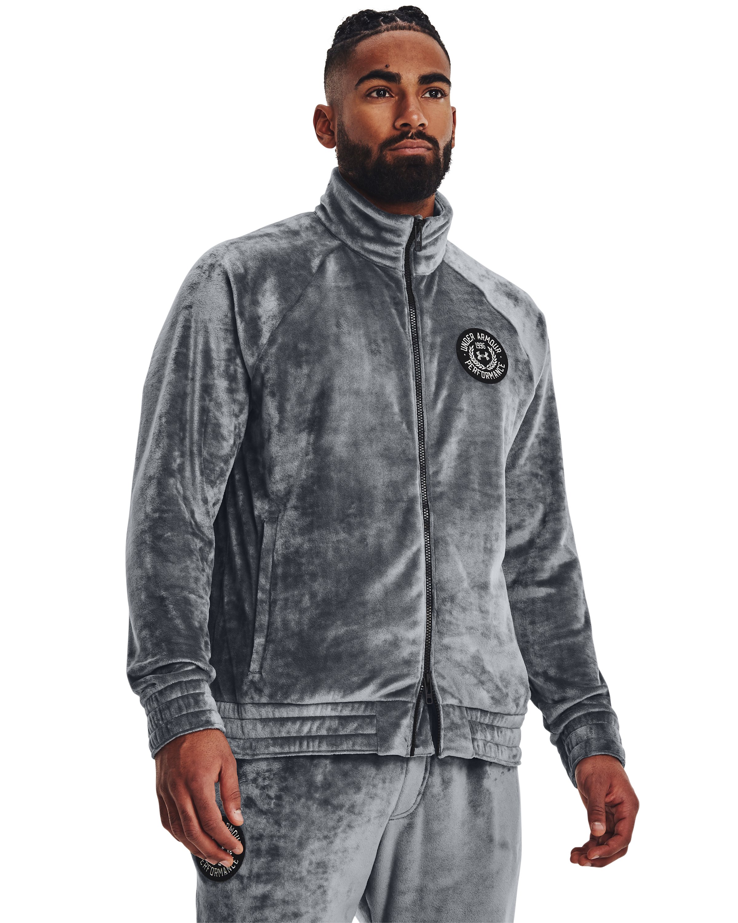 Men's UA Velour Track Jacket