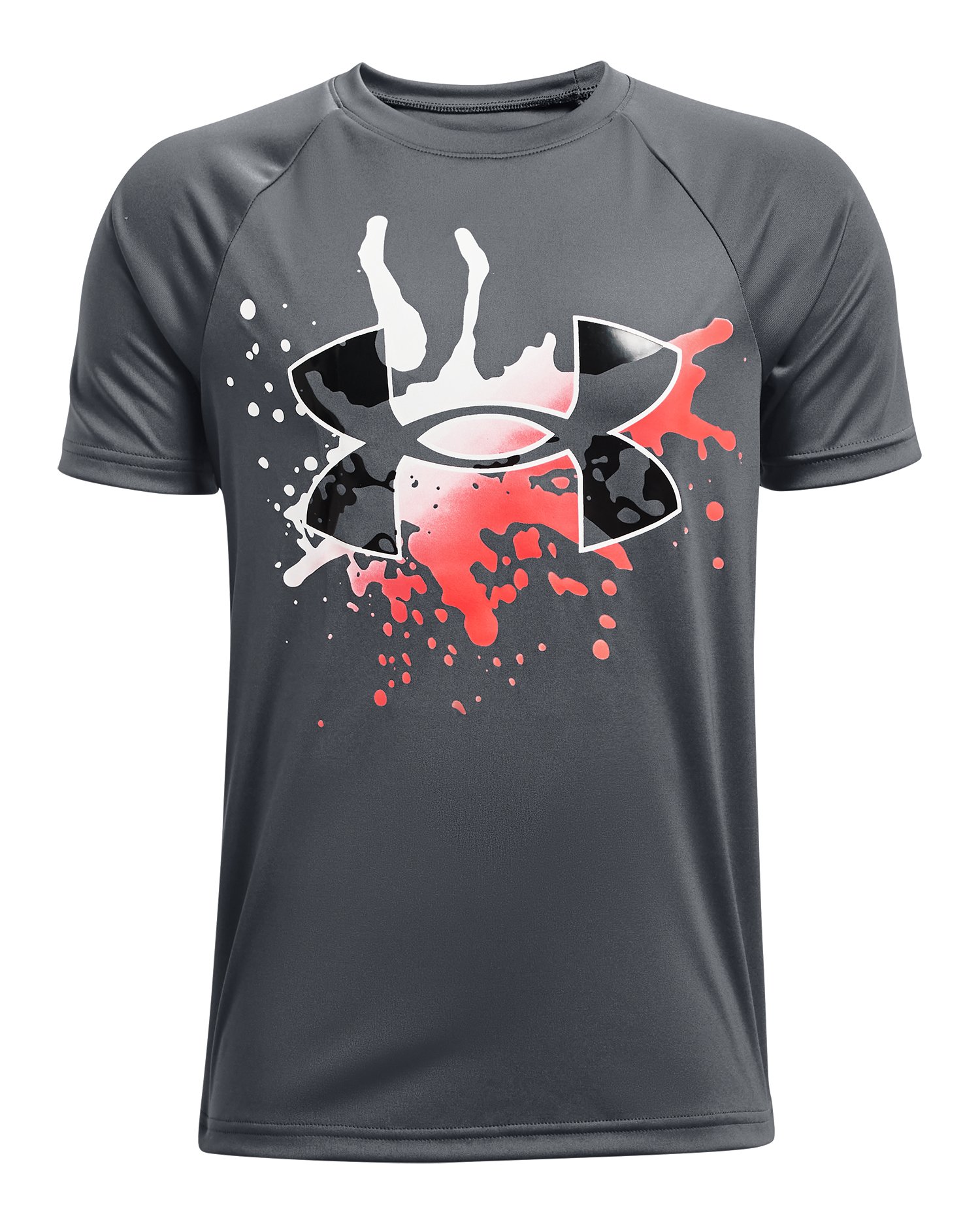 Boys' UA Tech™ Big Logo Splash Short Sleeve