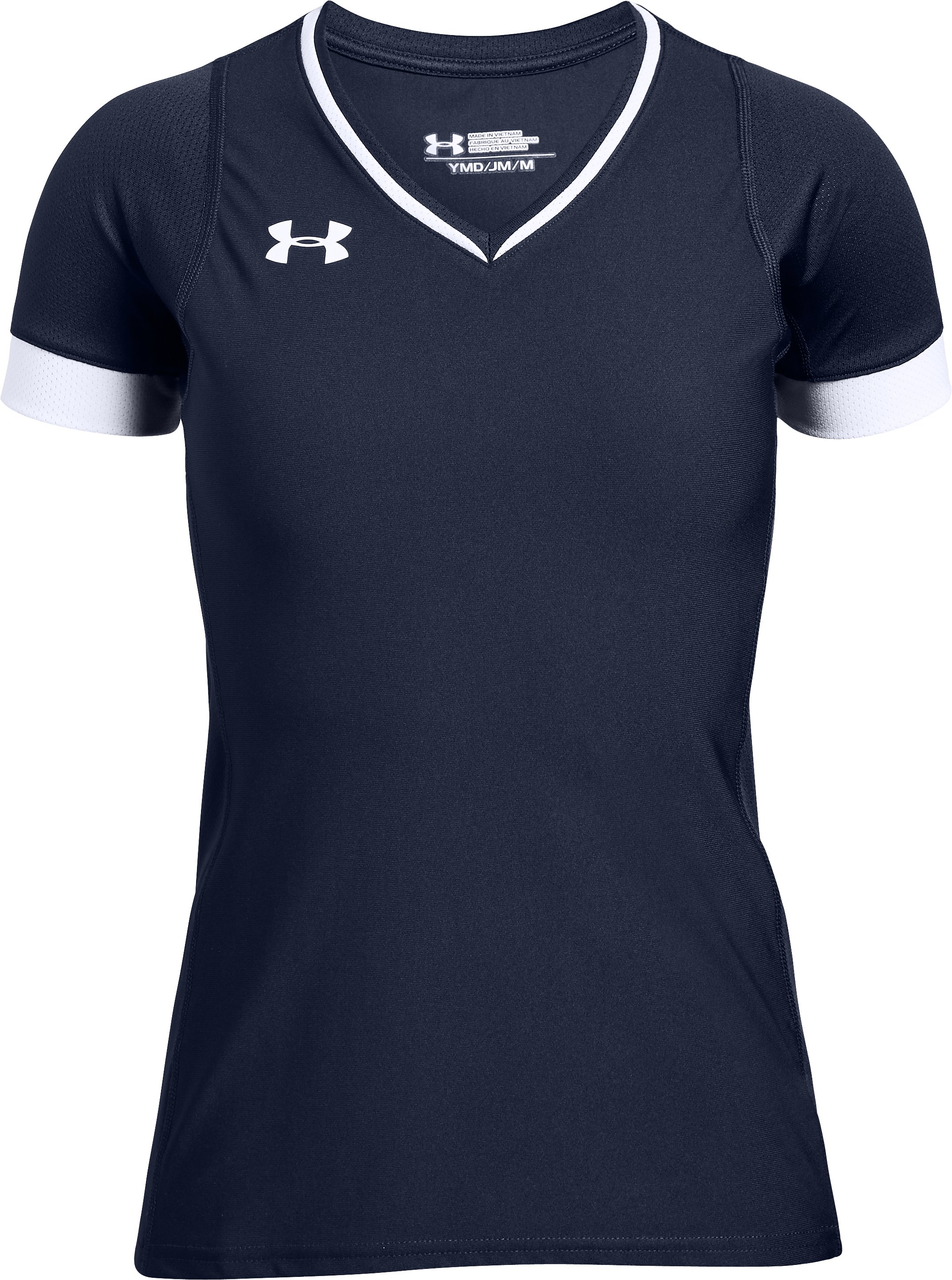 Girls' UA Volleyball Powerhouse Short Sleeve Jersey