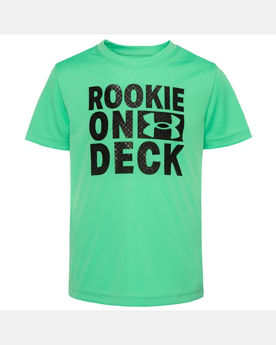 Boys' Pre-School UA Rookie On Deck Short Sleeve