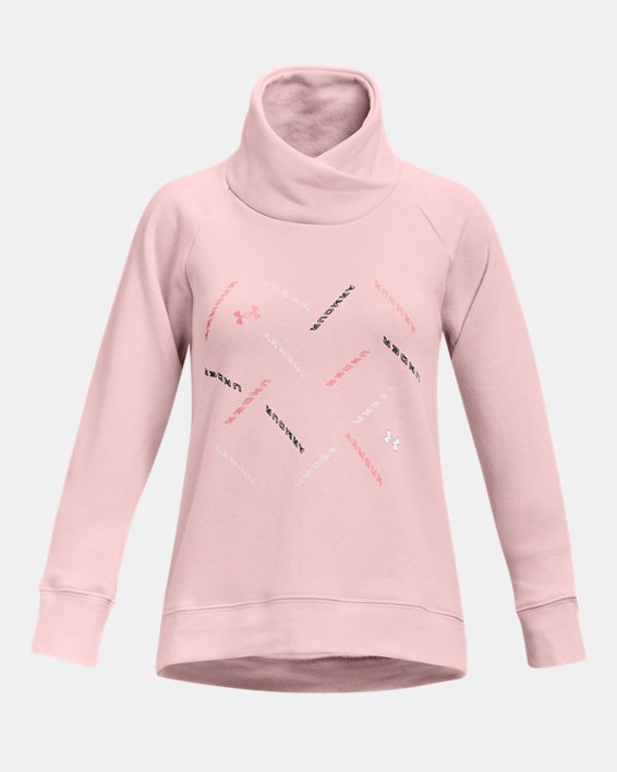 Girls' UA Rival Fleece Wrap Neck