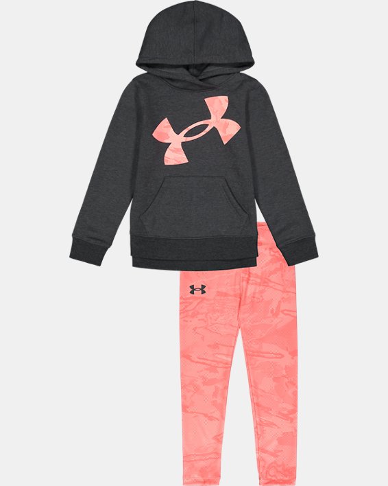 Girls' Pre-School UA Half Tone Reaper Hoodie Set