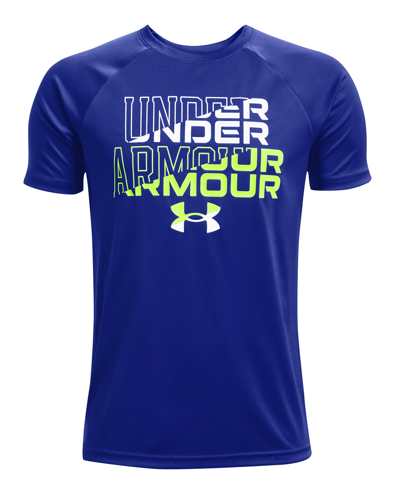 Boys' UA Tech™ Wordmark Logo Short Sleeve