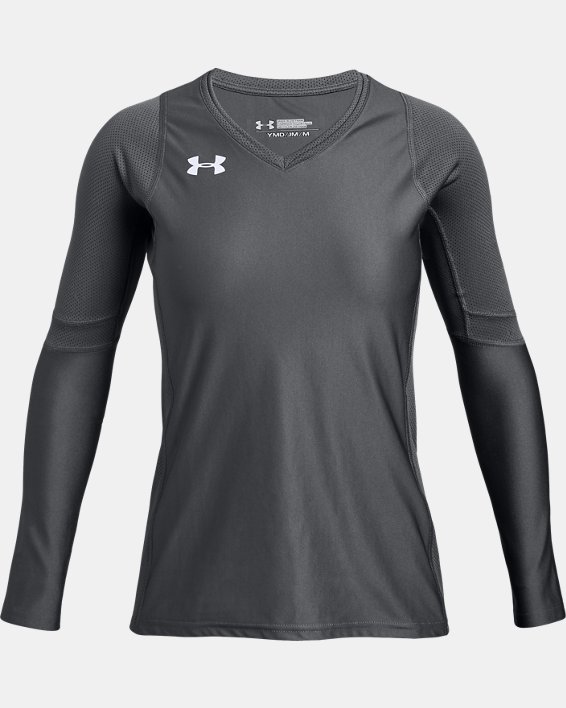 Girls' UA Volleyball Powerhouse Long Sleeve Jersey
