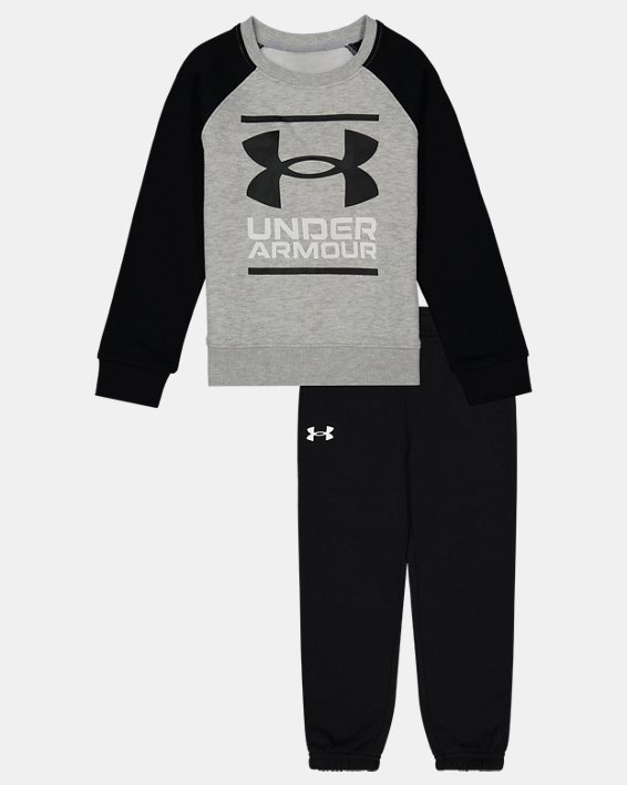 Boys' Toddler UA Big Logo Crewneck Set