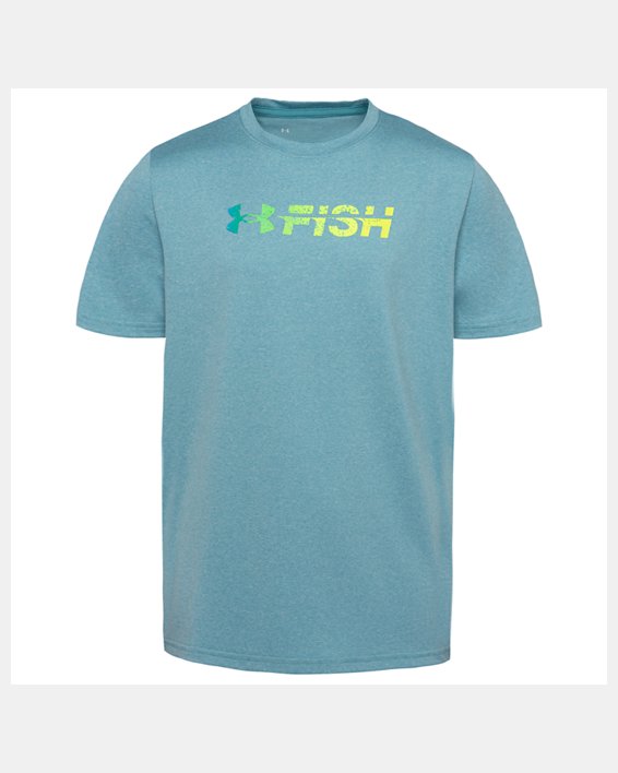 Boys' UA Logo Twist UPF Short Sleeve
