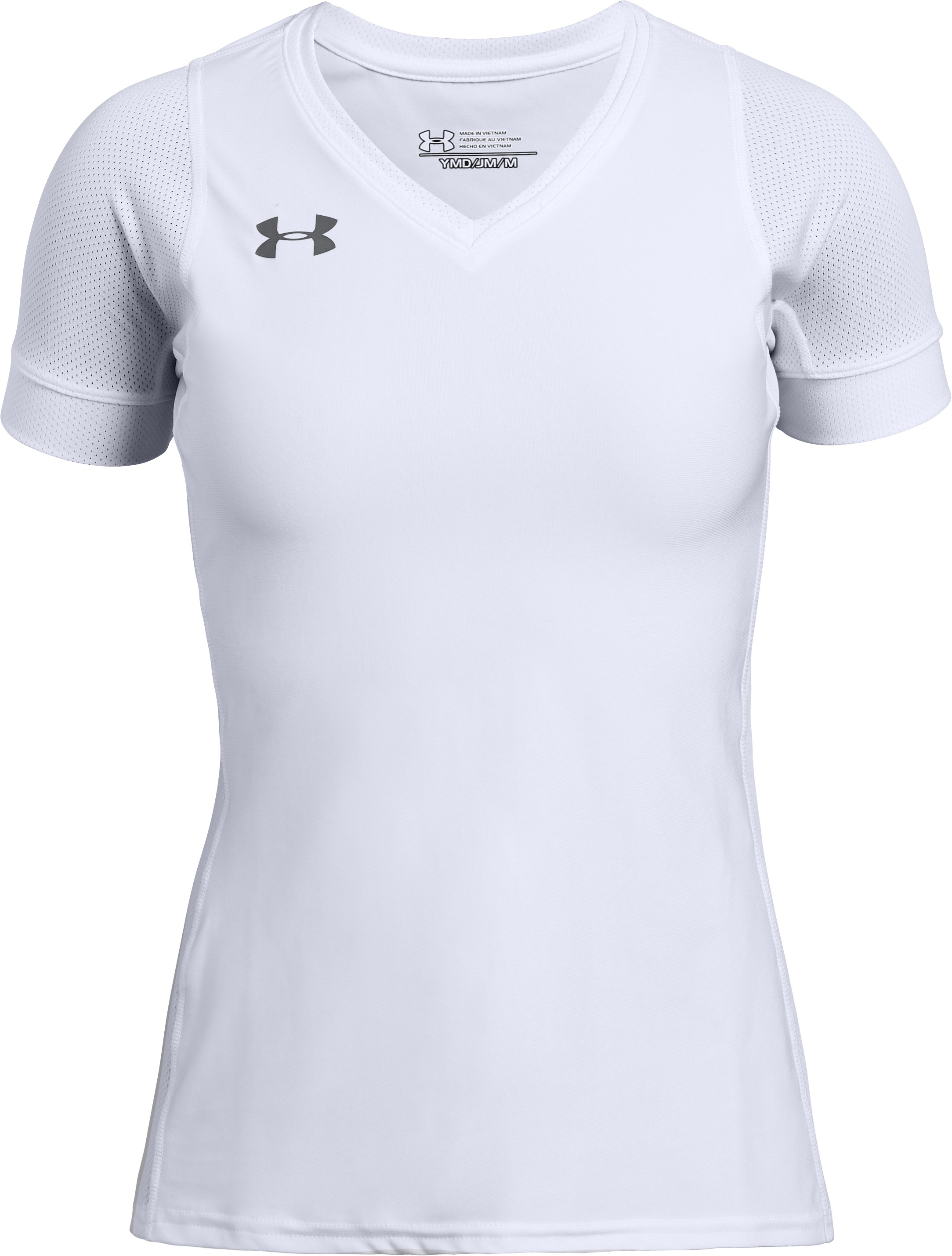 Girls' UA Volleyball Powerhouse Short Sleeve Jersey