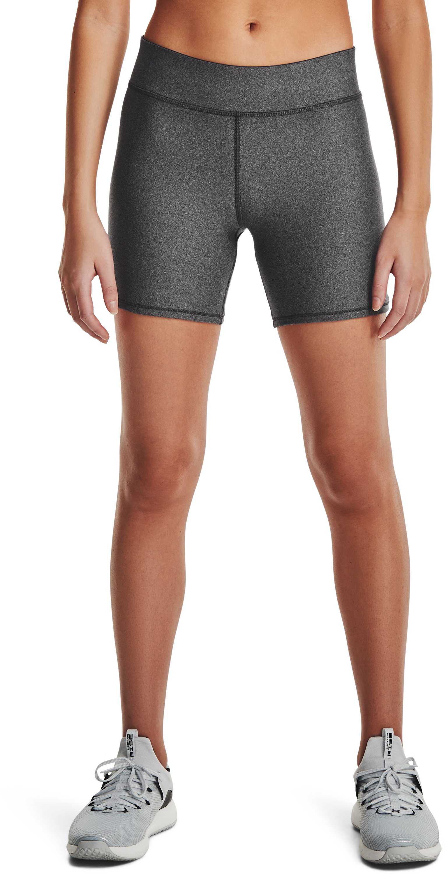 Women's HeatGear® Armour Mid-Rise Middy Shorts