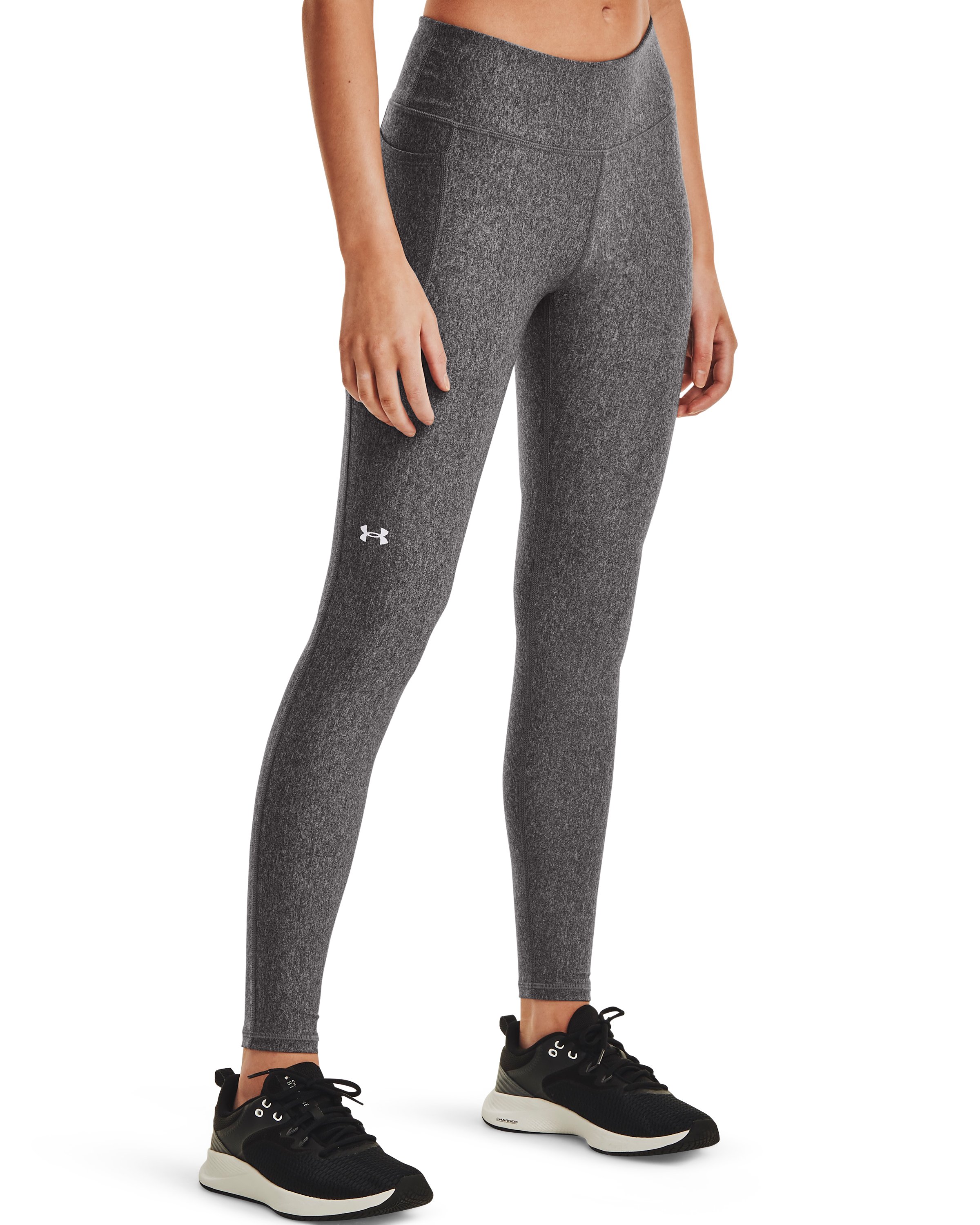 Women's HeatGear® Armour No-Slip Waistband Mid-Rise Full-Length Leggings