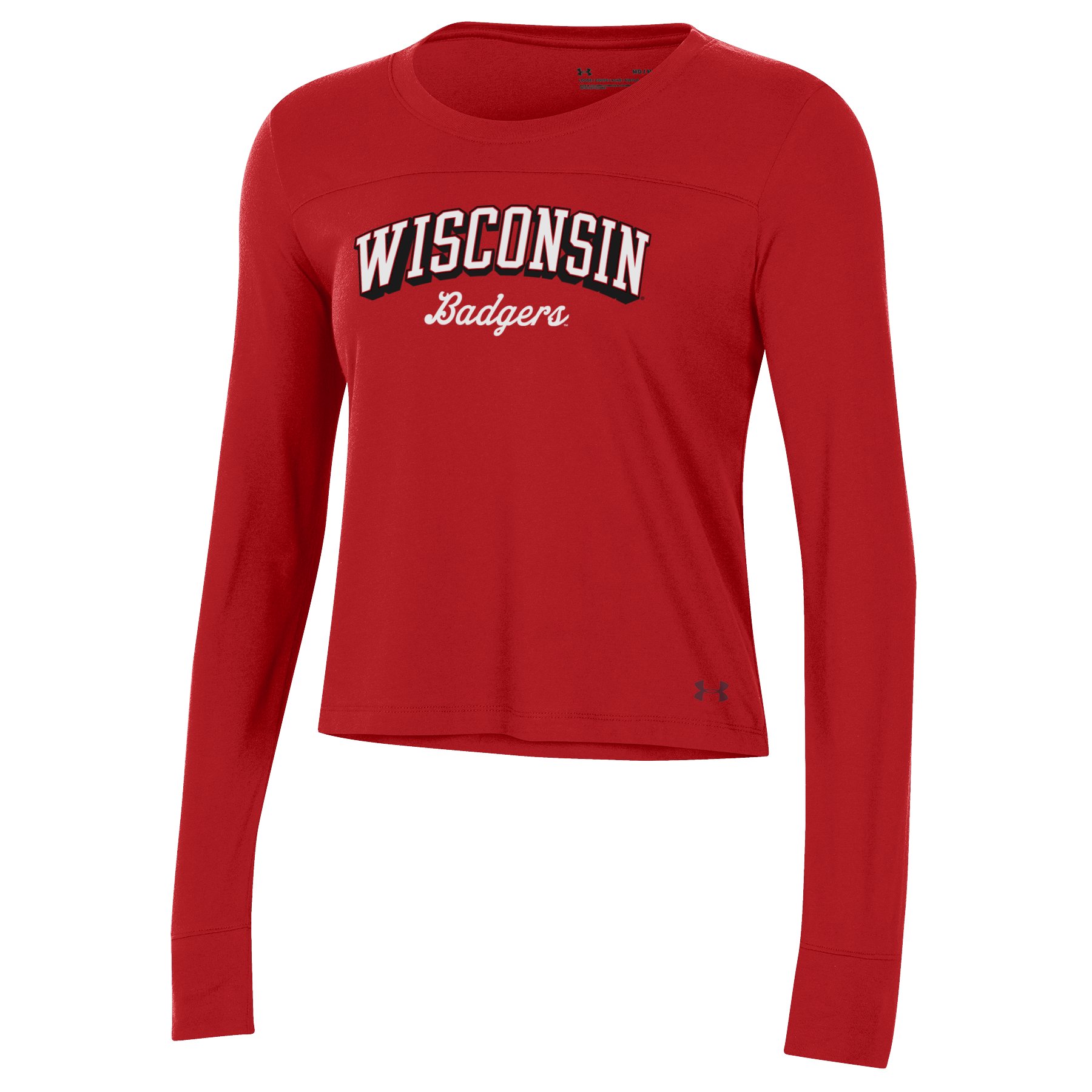 Women's UA Performance Cotton Collegiate Long Sleeve