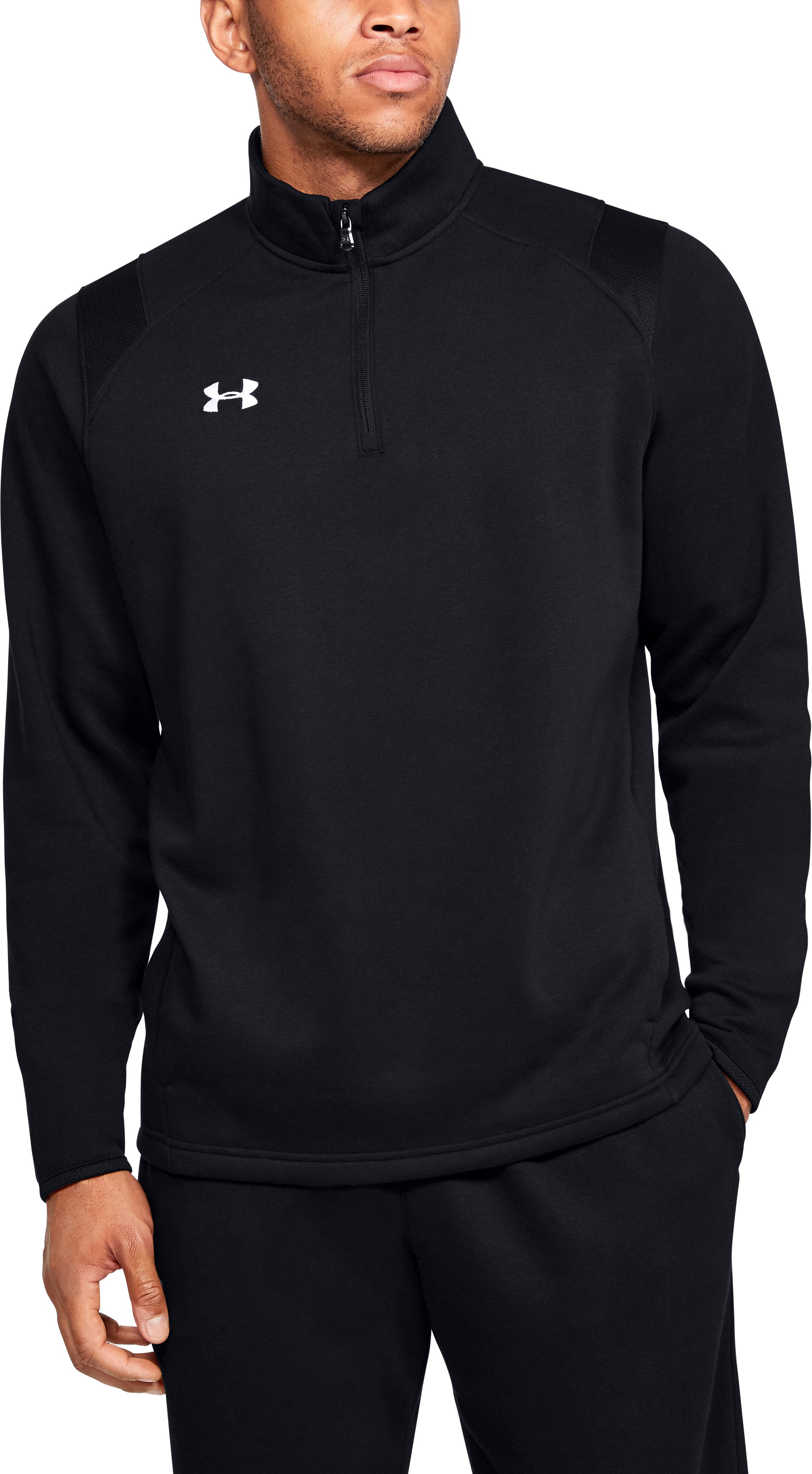 Men's UA Hustle Fleece ¼ Zip