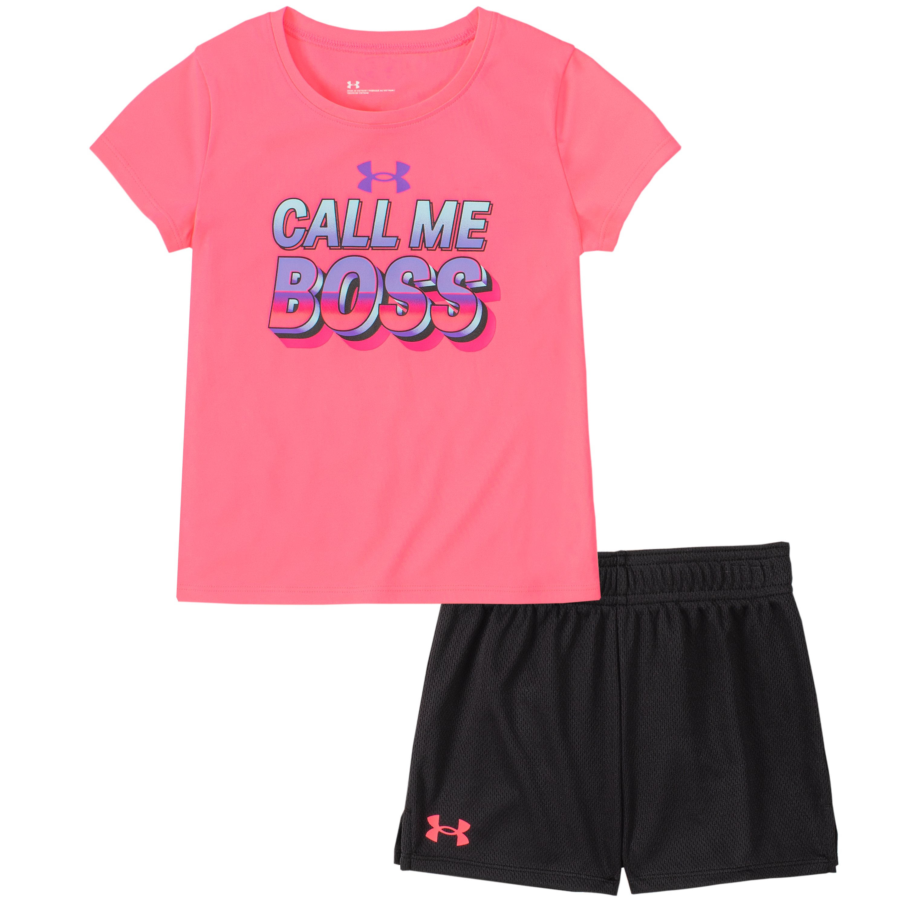 Girls' Pre-School UA Call Me Boss Set