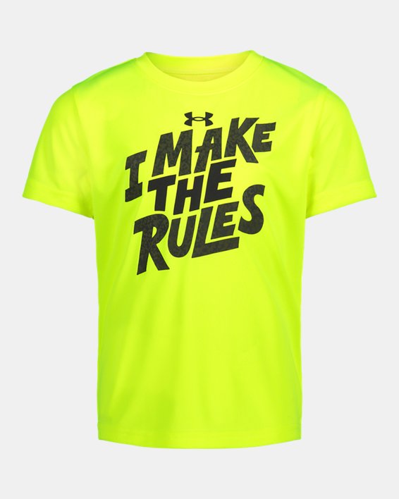 Boys' Toddler UA I Make The Rules Short Sleeve